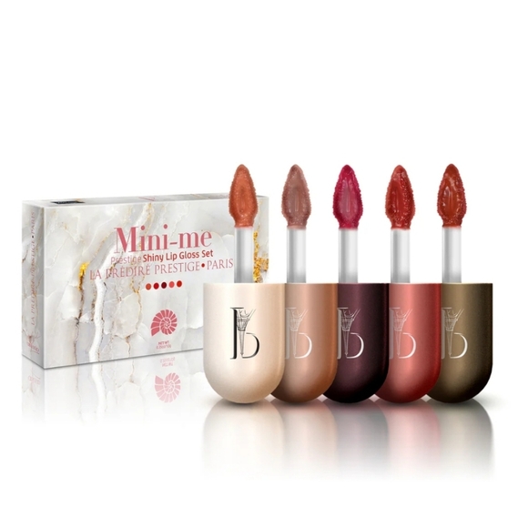 NIB-5PC Mini Me Predire Shiny Lip Gloss Set - Picture 7 of 7